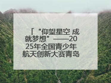 “仰望星空 成就梦想”——2025年全国青少年航天创新大赛青岛选拔赛成功举办
