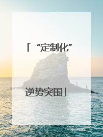 “定制化” 逆势突围