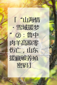 “山海情・雪域援梦”②：鲁中肉羊高原零伤亡，山东援藏破养殖密码