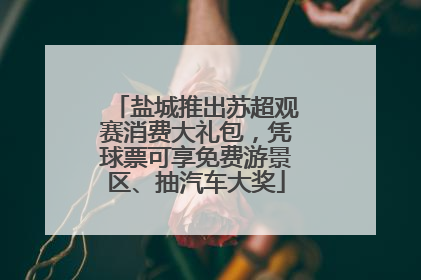 盐城推出苏超观赛消费大礼包，凭球票可享免费游景区、抽汽车大奖