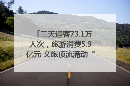 三天迎客73.1万人次，旅游消费5.9亿元 文旅顶流涌动“江宁style”