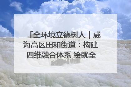 全环境立德树人｜威海高区田和街道：构建四维融合体系 绘就全环境立德树人新画卷