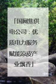国网焦供电公司：优质电力服务赋能凉皮产业飘香