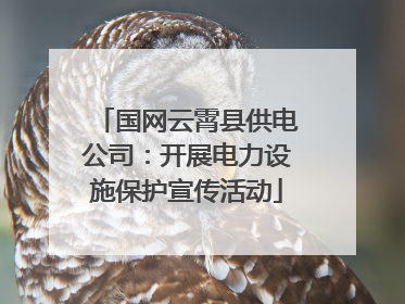 国网云霄县供电公司：开展电力设施保护宣传活动