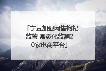 宁夏加强网售枸杞监管 常态化监测20家电商平台