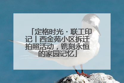 定格时光・联工印记丨西金苑小区拆迁拍照活动，镌刻永恒的家园记忆