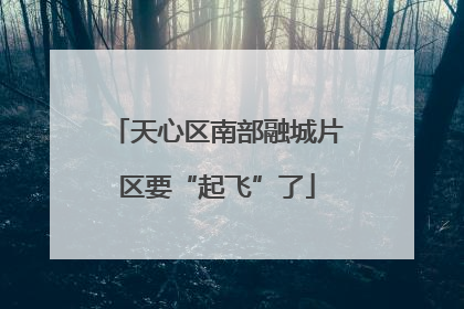 天心区南部融城片区要“起飞”了