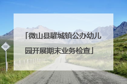 微山县驩城镇公办幼儿园开展期末业务检查