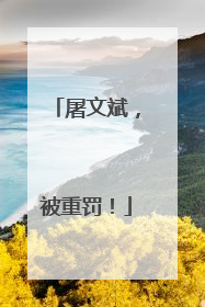 屠文斌，被重罚！