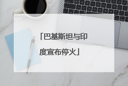巴基斯坦与印度宣布停火