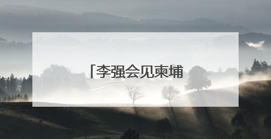 李强会见柬埔寨首相洪玛奈