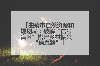 曲靖市自然资源和规划局：破解“信号盲区”搭建乡村振兴“信息路”