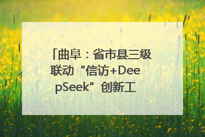 曲阜：省市县三级联动“信访+DeepSeek”创新工作新闻发布会举行