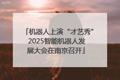 机器人上演“才艺秀” 2025智能机器人发展大会在南京召开