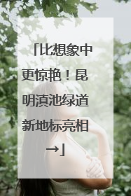 比想象中更惊艳!昆明滇池绿道新地标亮相→