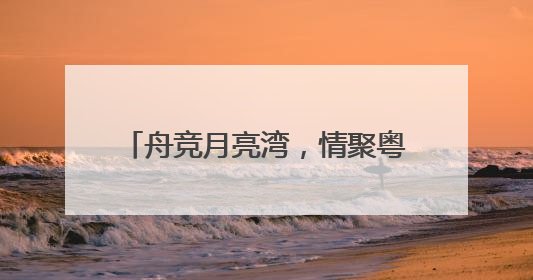 舟竞月亮湾，情聚粤港澳！2025粤港澳大湾区（深圳南澳）海上龙舟赛正式开赛！_深圳新闻网