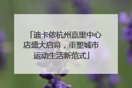迪卡侬杭州嘉里中心店盛大启幕，重塑城市运动生活新范式