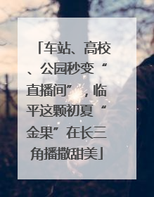 车站、高校、公园秒变“直播间”，临平这颗初夏“金果”在长三角播撒甜美