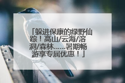 躲进保康的绿野仙踪！高山/云海/溶洞/森林……暑期畅游享专属优惠！