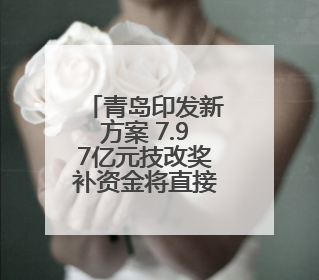 青岛印发新方案 7.97亿元技改奖补资金将直接拨付企业